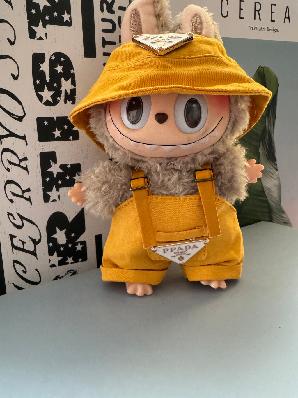 【Clothes only】LULU Doll clothing for Labubu 17cm Doll outfit designer Style