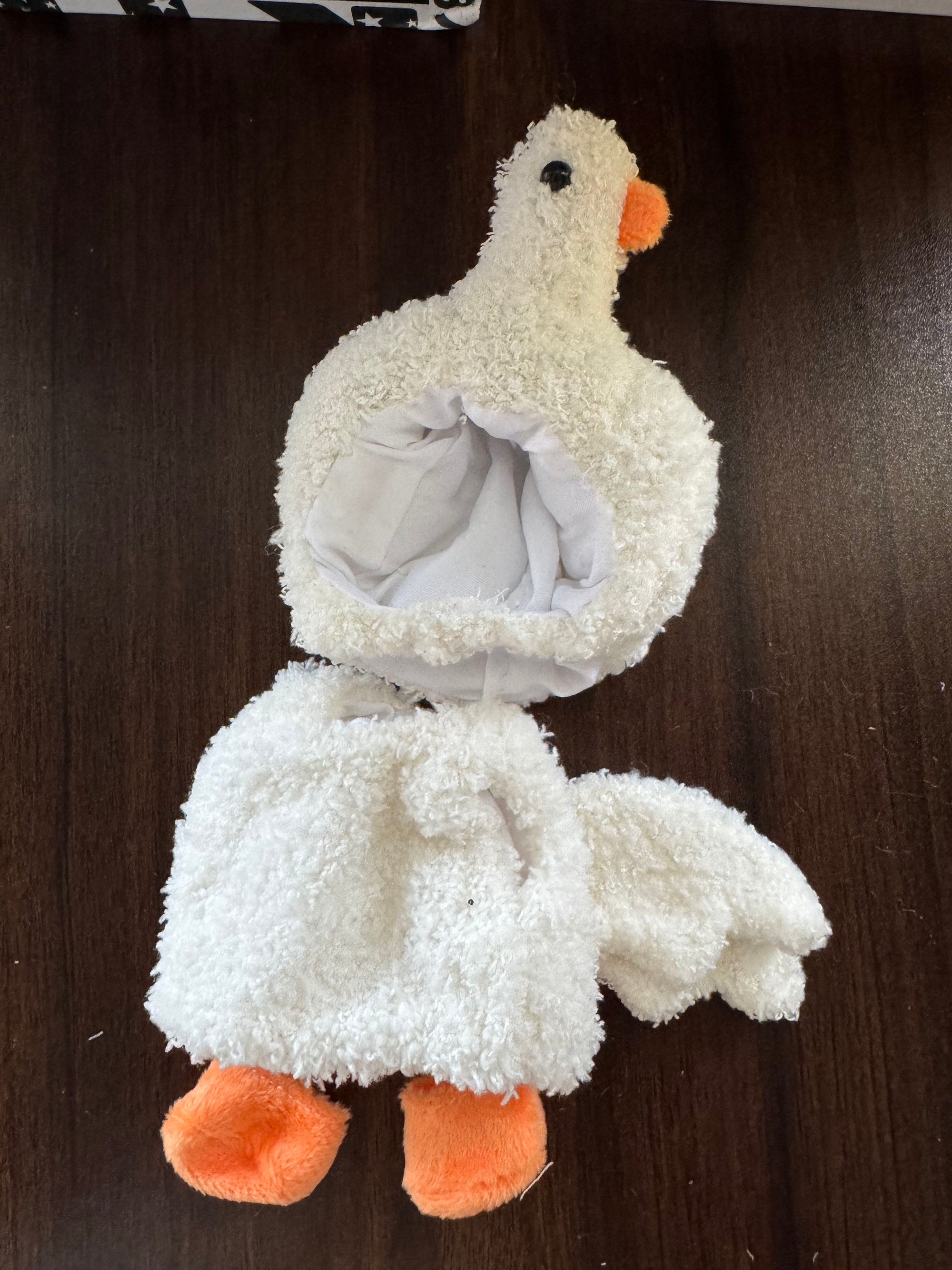 【Clothes only】Goose Plush Doll outfit clothing for 17cm labubu Costume