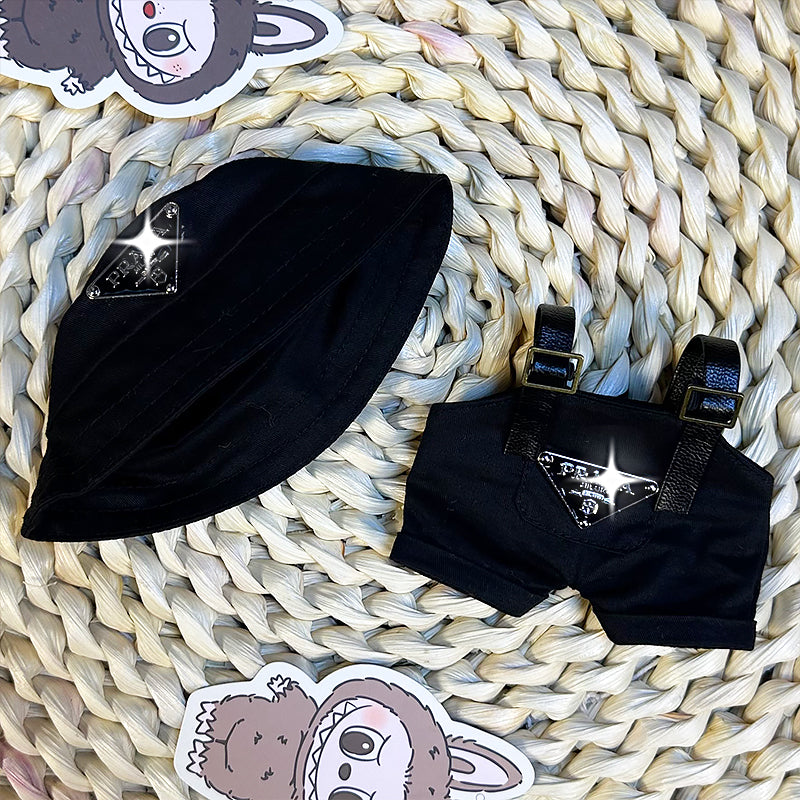 【Clothes only】LULU Doll clothing for Labubu 17cm Doll outfit designer Style