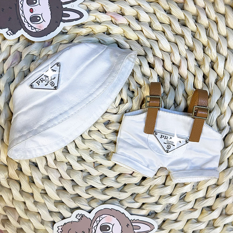 【Clothes only】LULU Doll clothing for Labubu 17cm Doll outfit designer Style