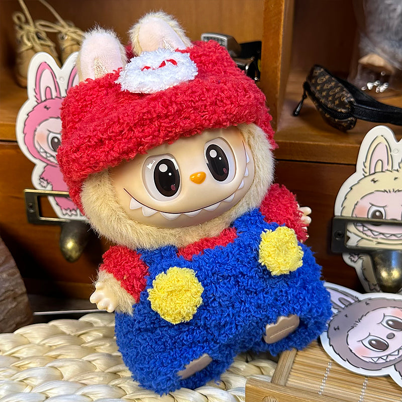 【Clothes only】Plush outfit 17cm Doll Clothes Set & Outfit Set for 17cm Dolls - Chic Doll Clothing & Style Bundle